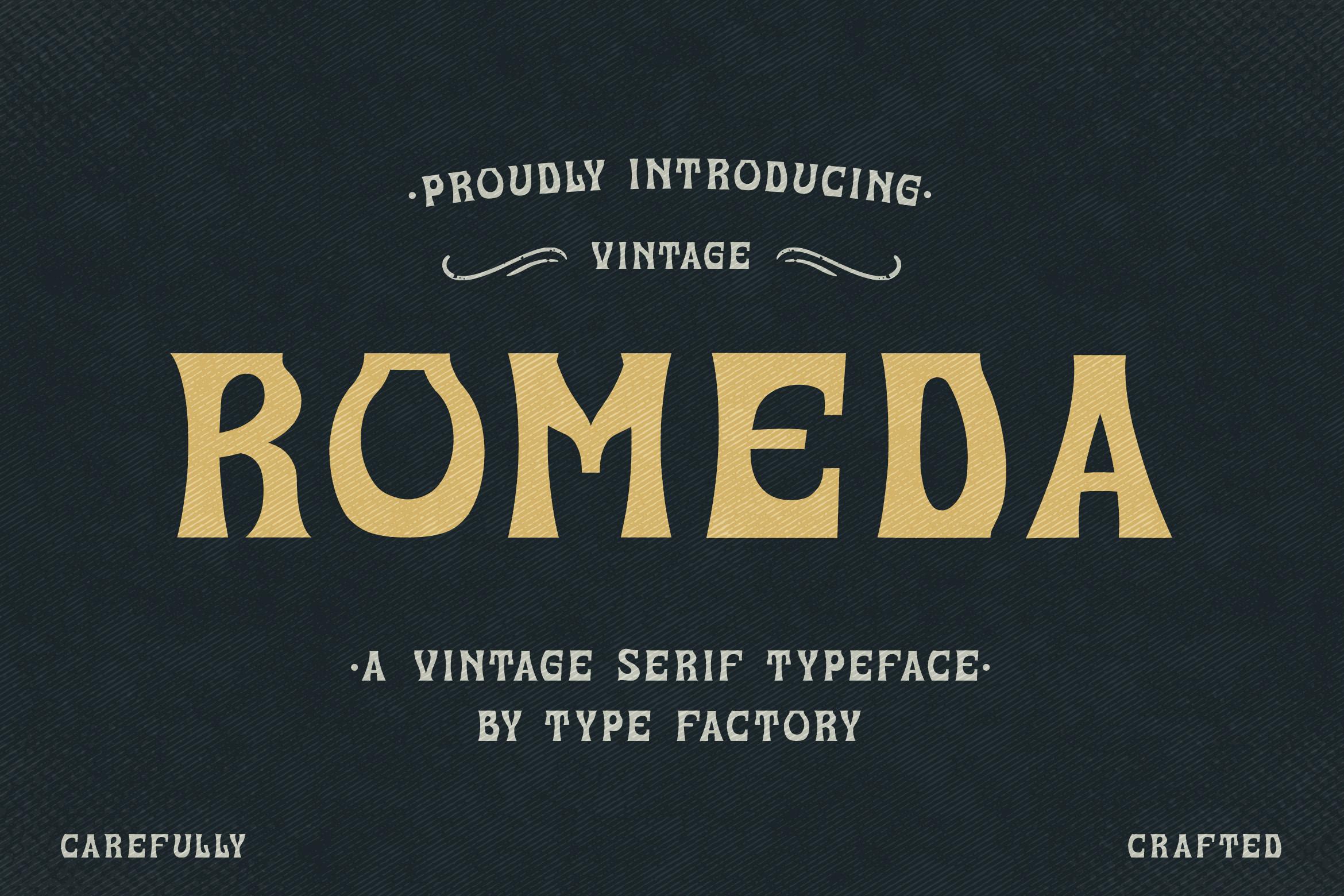 Romeda Font