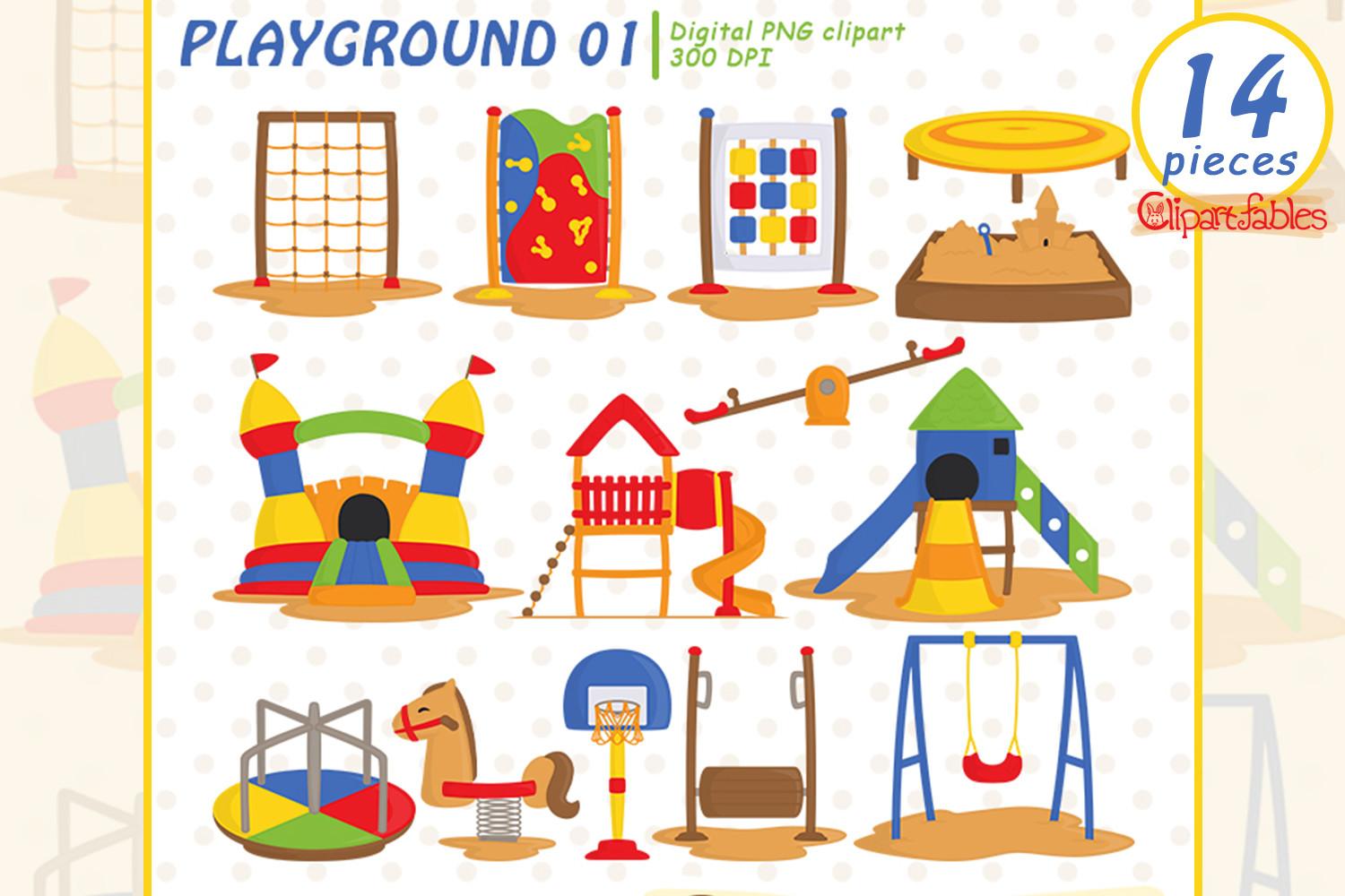 PLAYGROUND Clipart, Playground Activity
