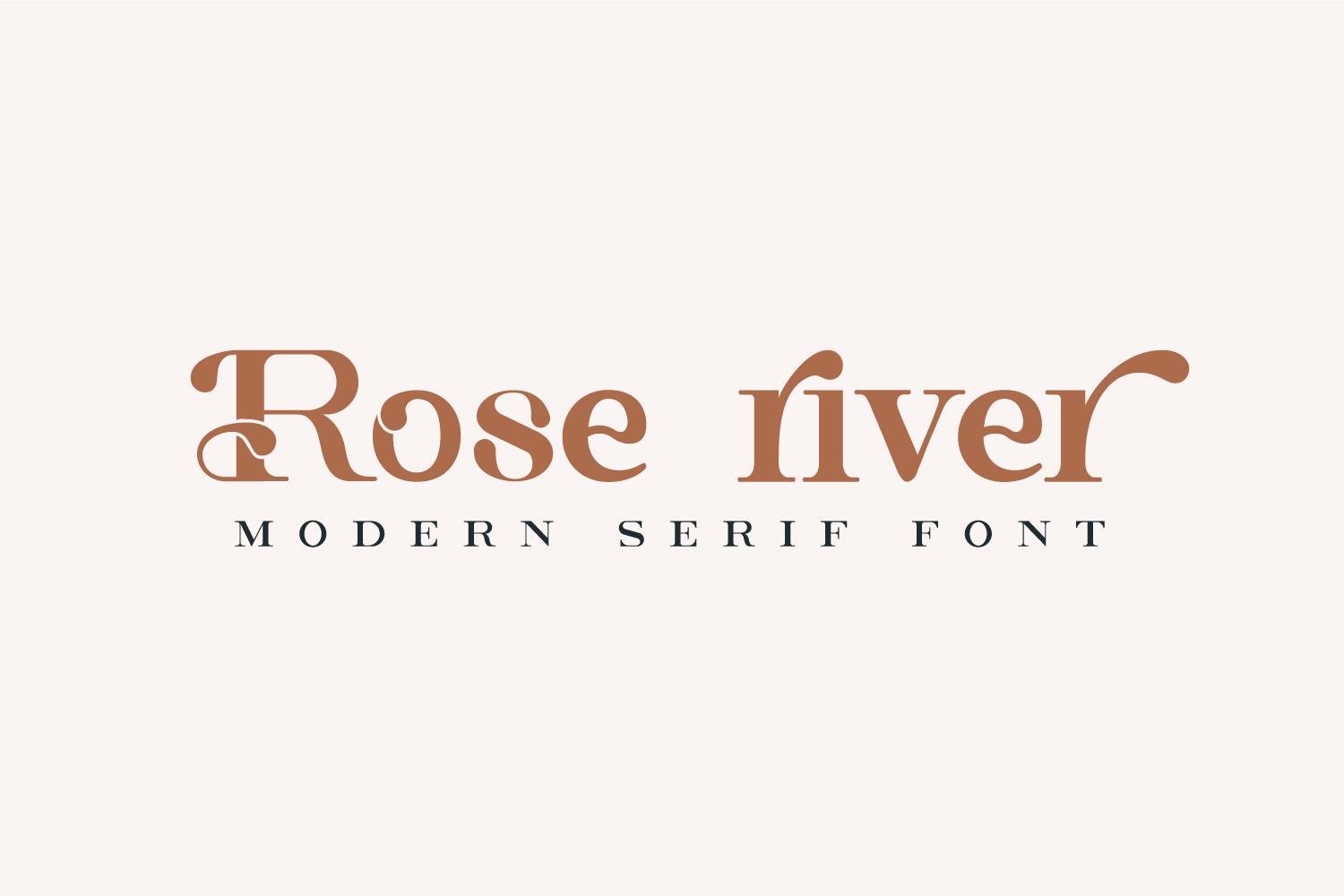 Rose River Font