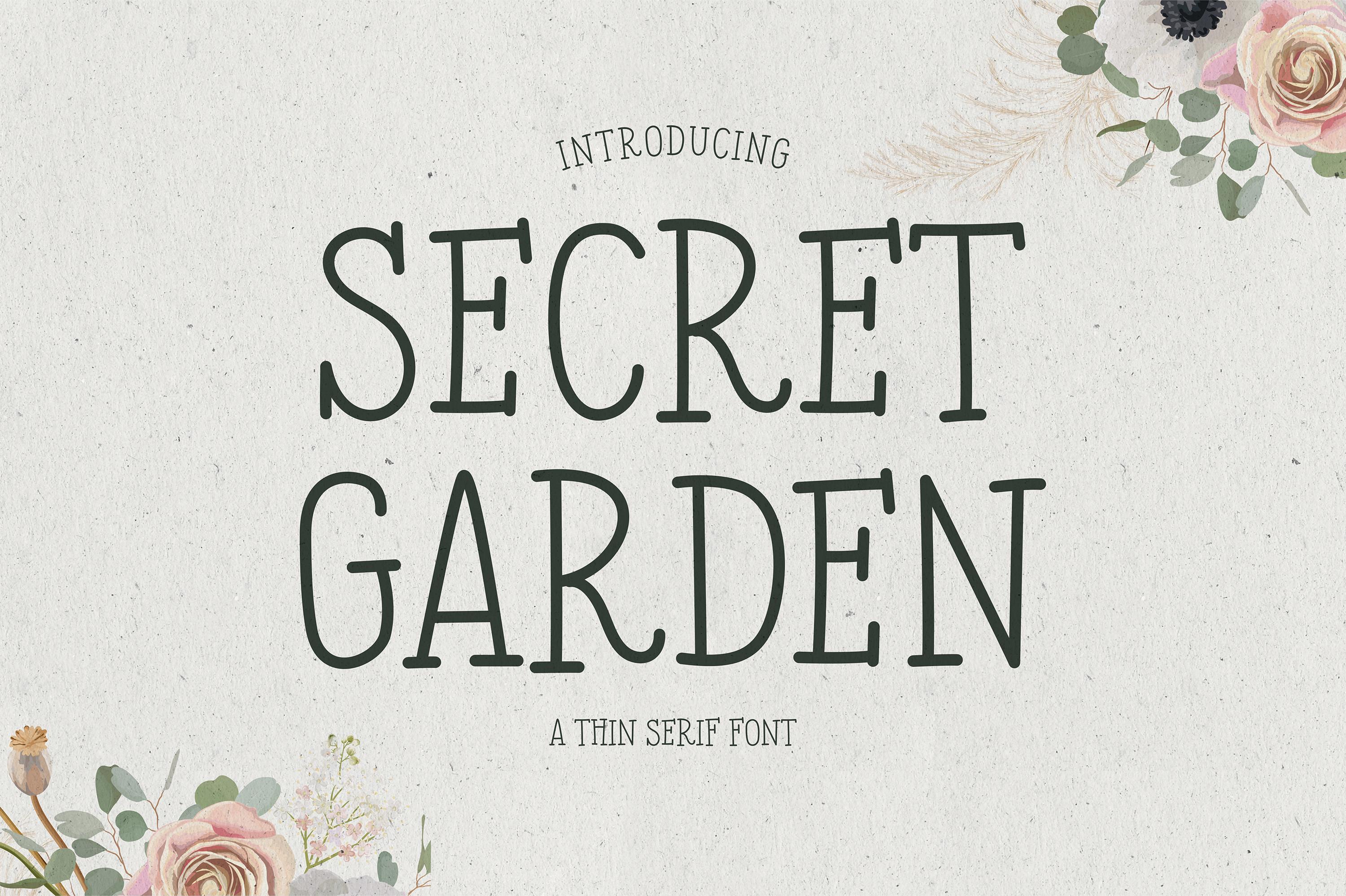 Secret Garden Font