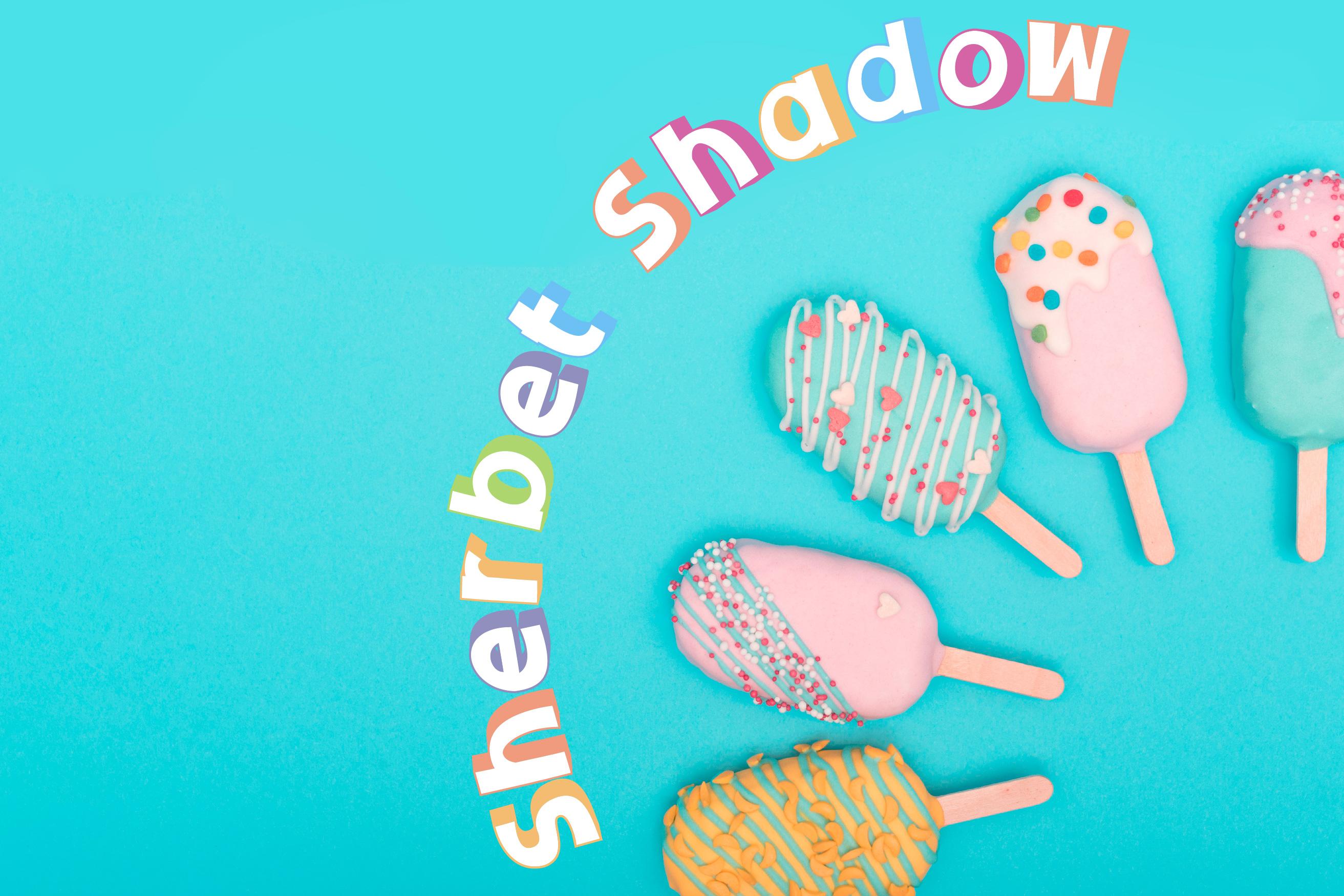 Sherbet Shadow Duo Font