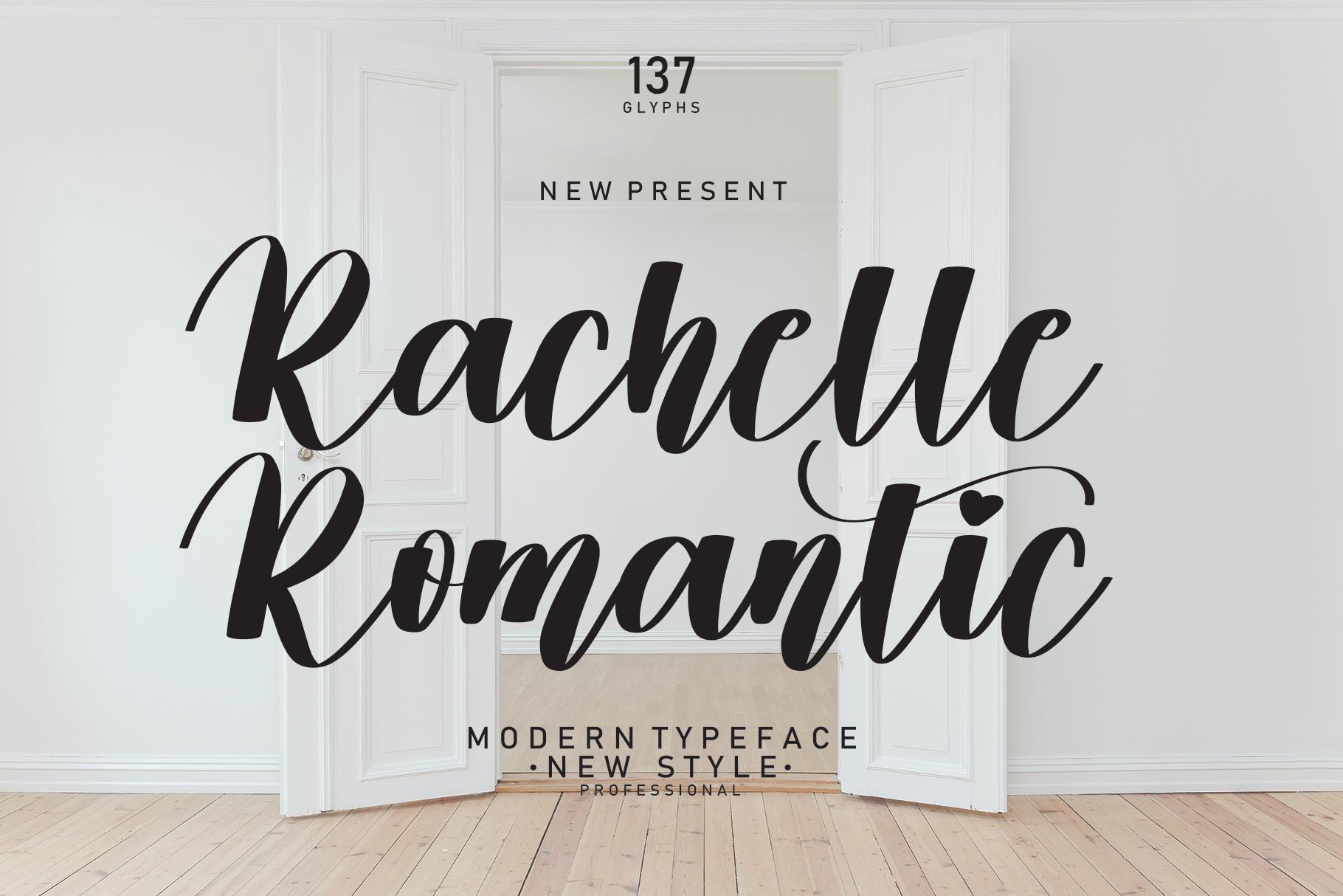 Rachelle Romantic Font