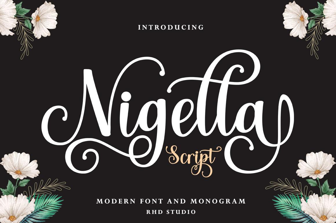 Nigella Script Font