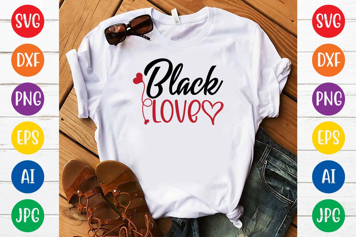 Black Love Svg Design