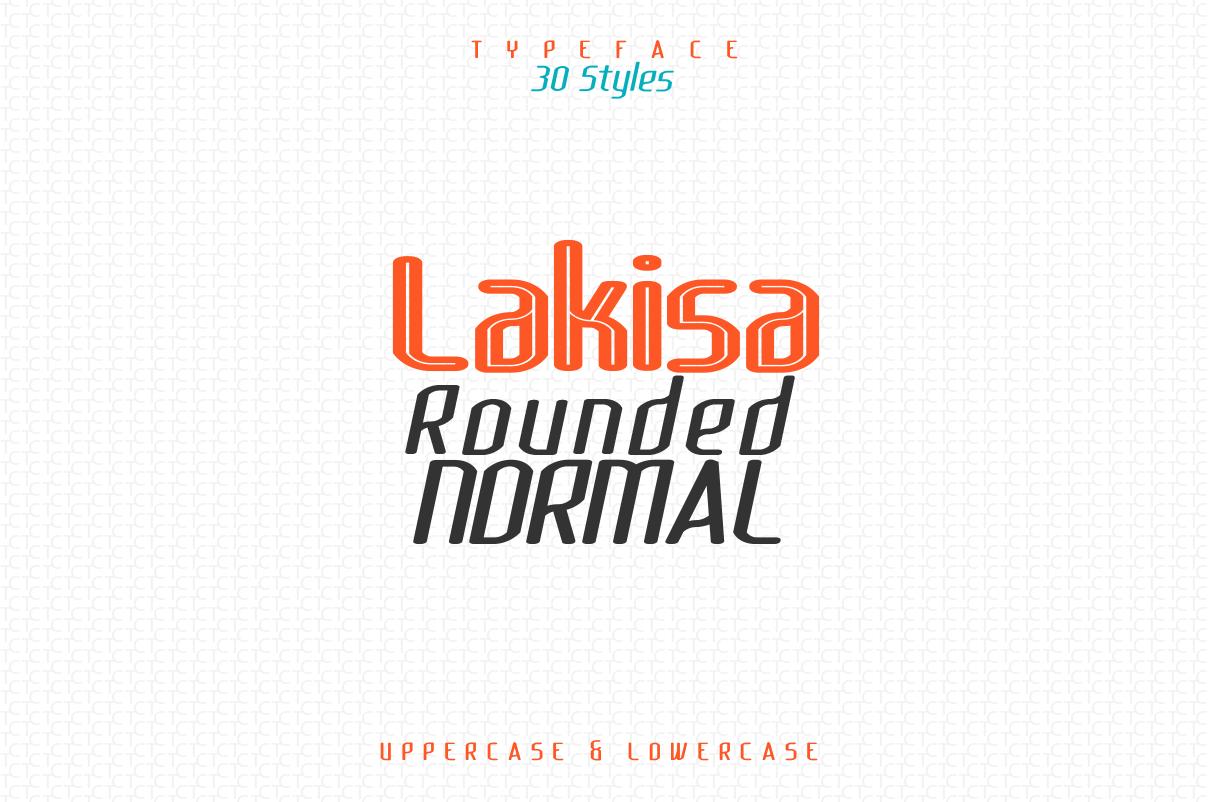 Lakisa Rounded Font