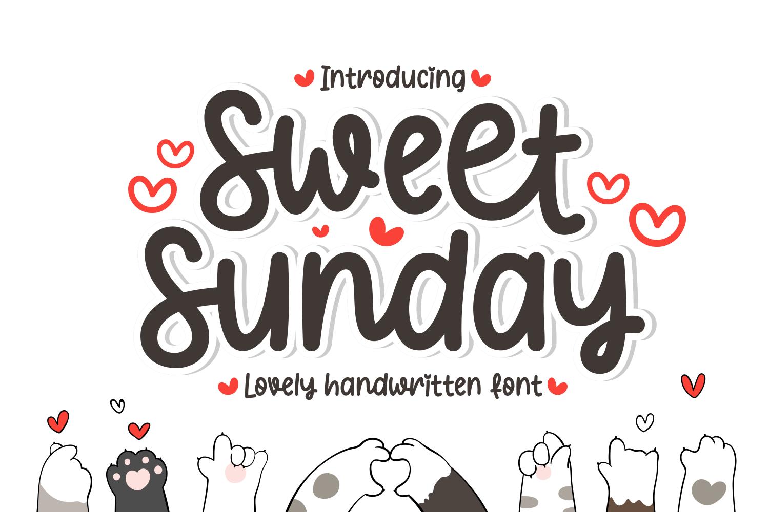 Sweet Sunday Font