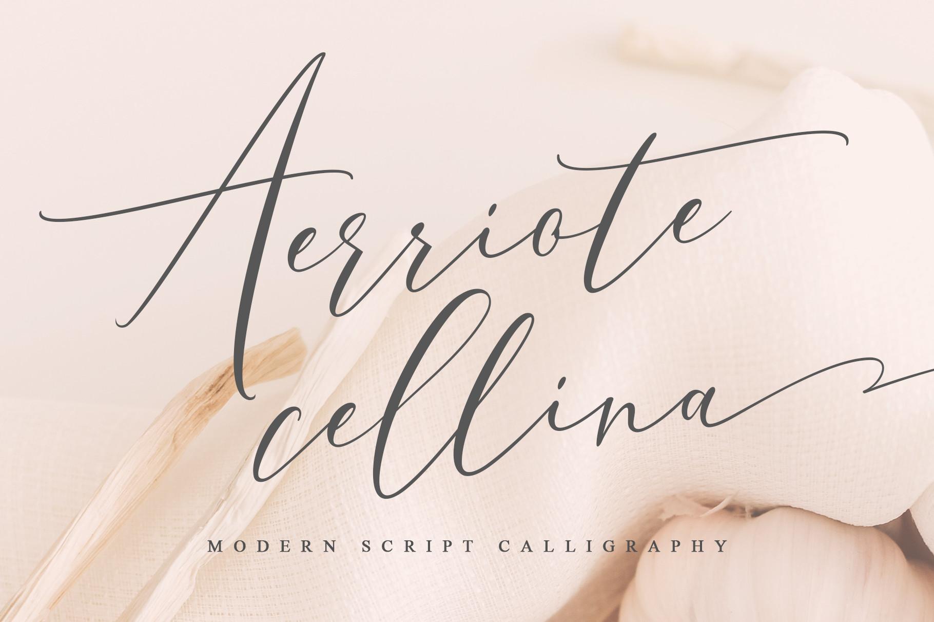 Aerriote Cellina Font