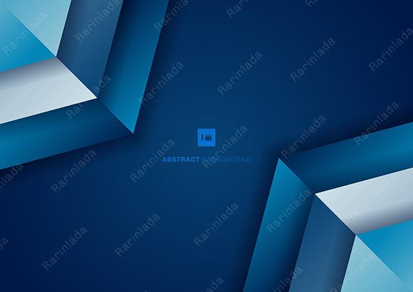 Abstract Background Blue Geometric Tech