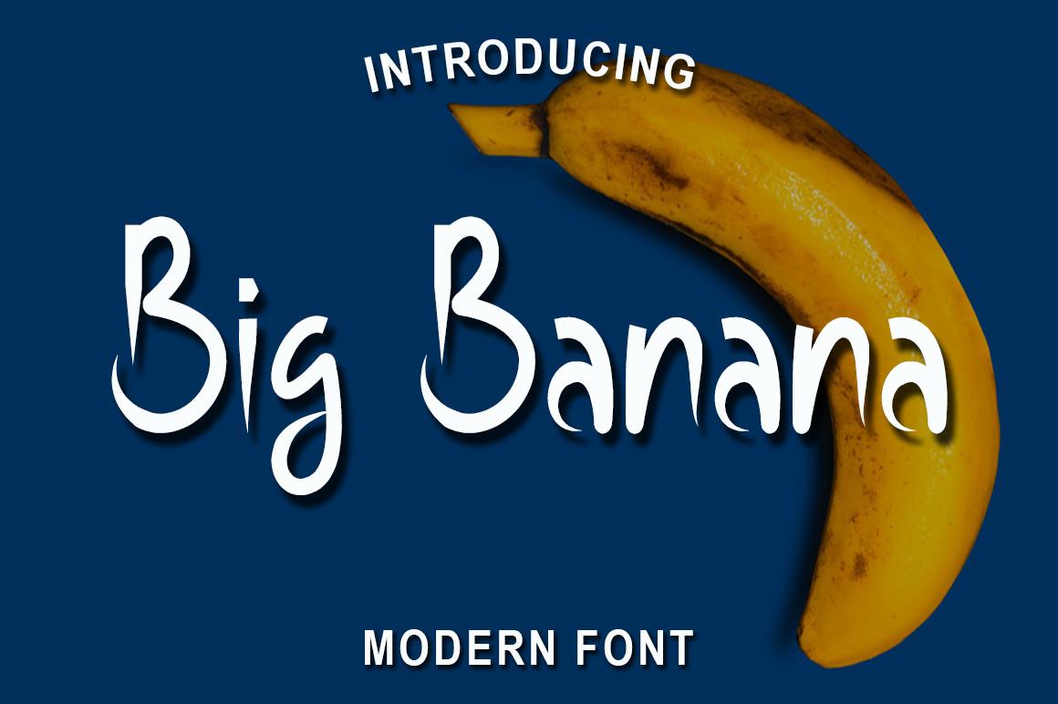 Big Banana Font