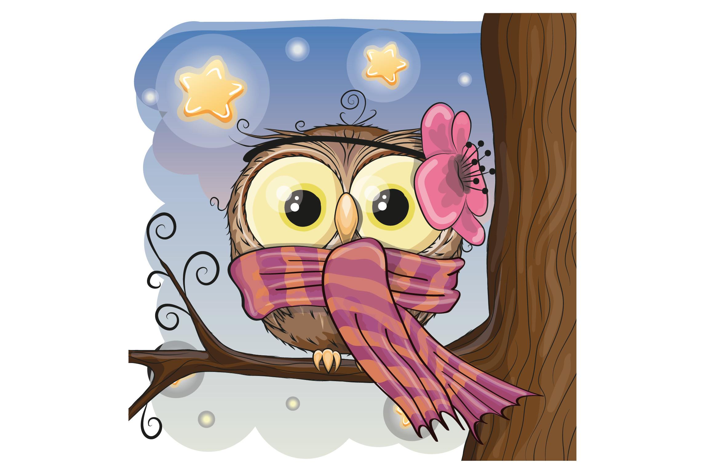 Owl Cute Illustration