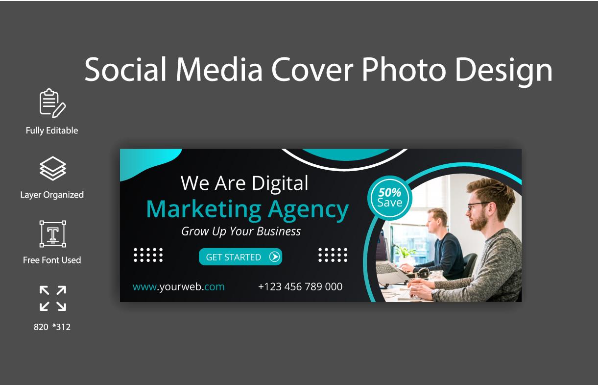 Digital Marketing Social Media Cover