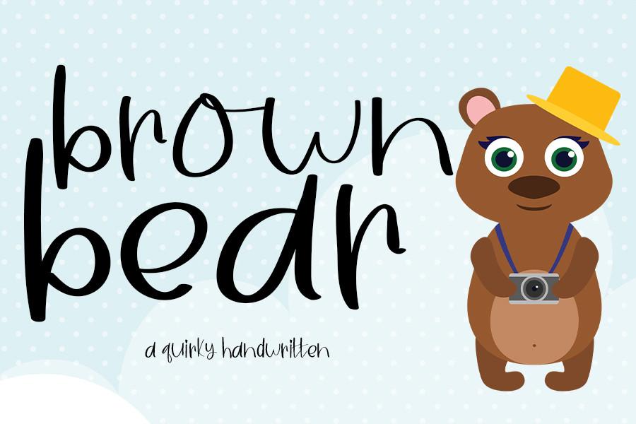 Brown Bear Font