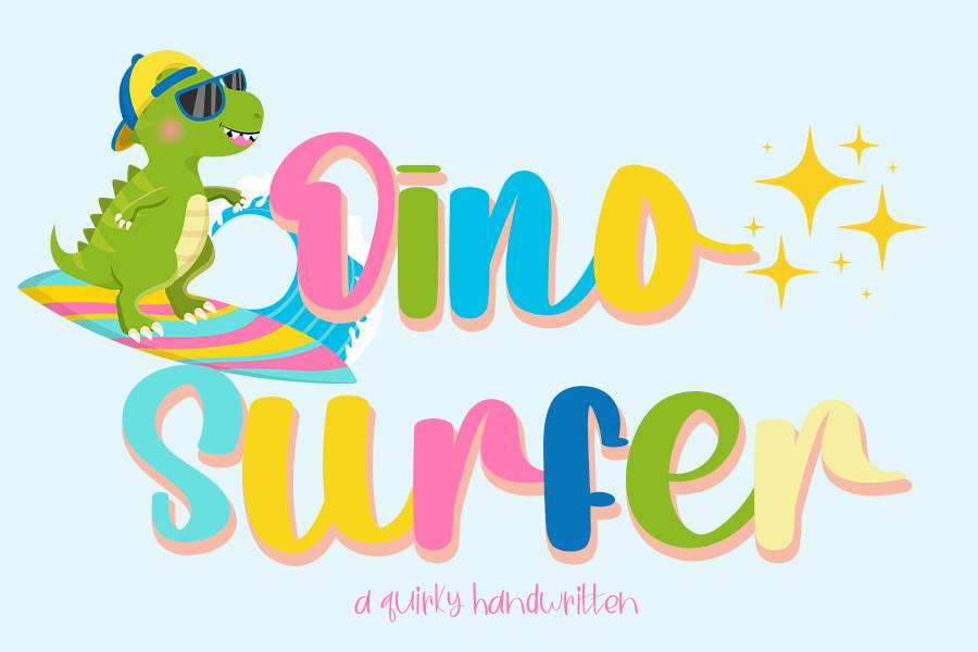 Dino Surfer Font