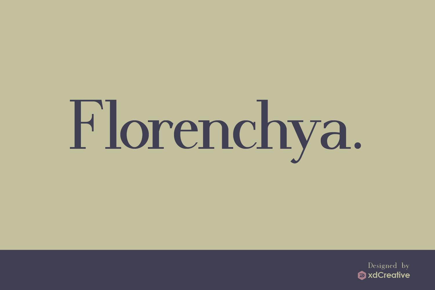 Florenchya Font