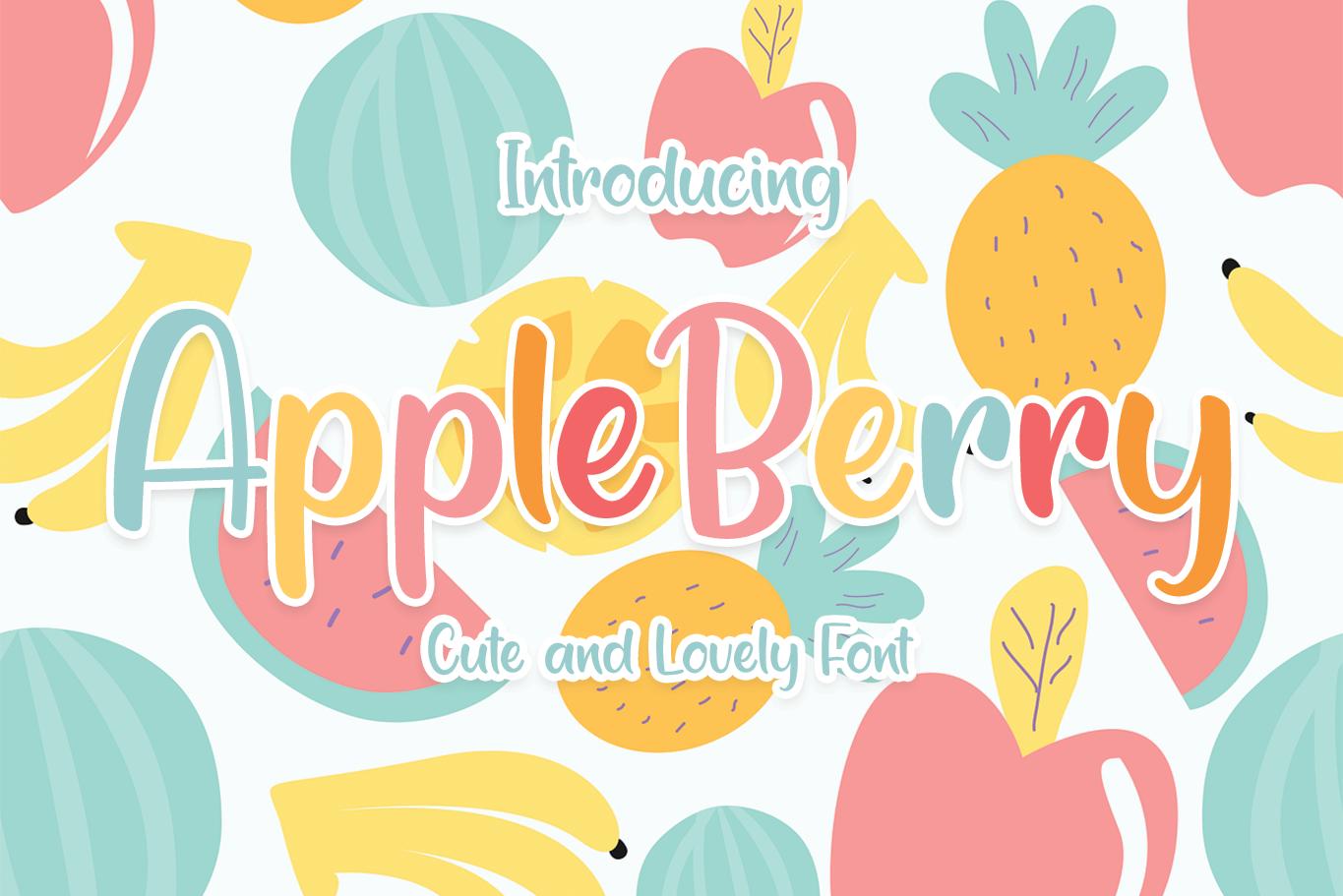 Apple Berry Font
