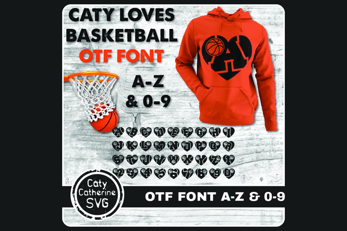 Caty Loves Basketball Font