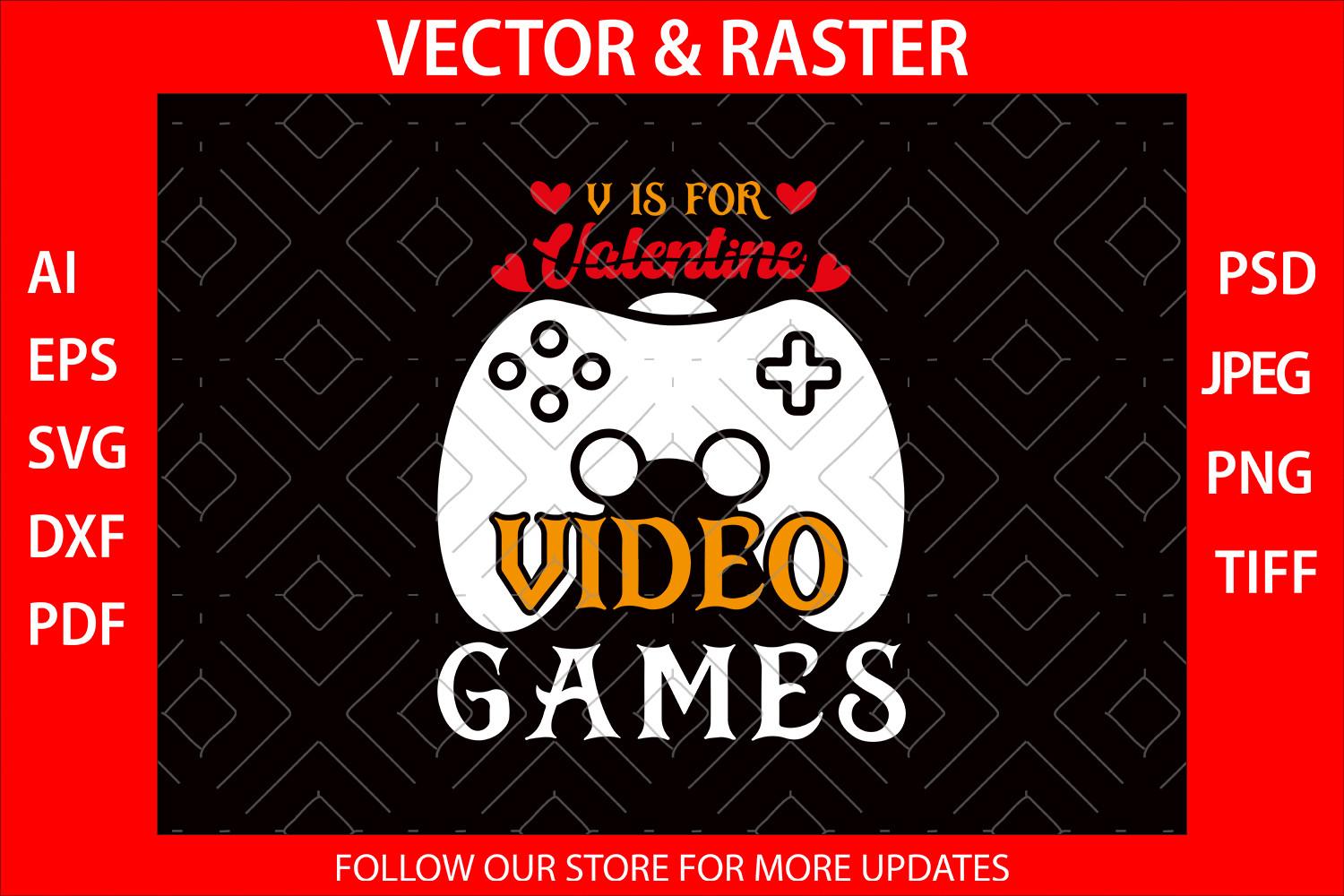 Video Game Funny T-Shirts SVG Cut File