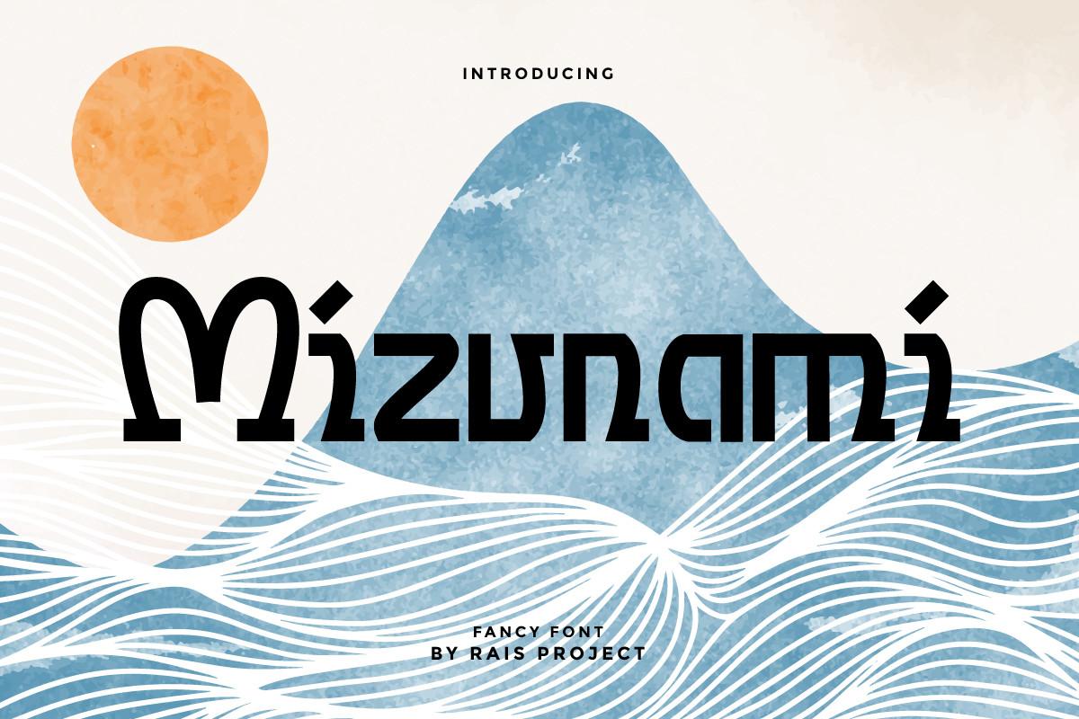 Mizunami Font