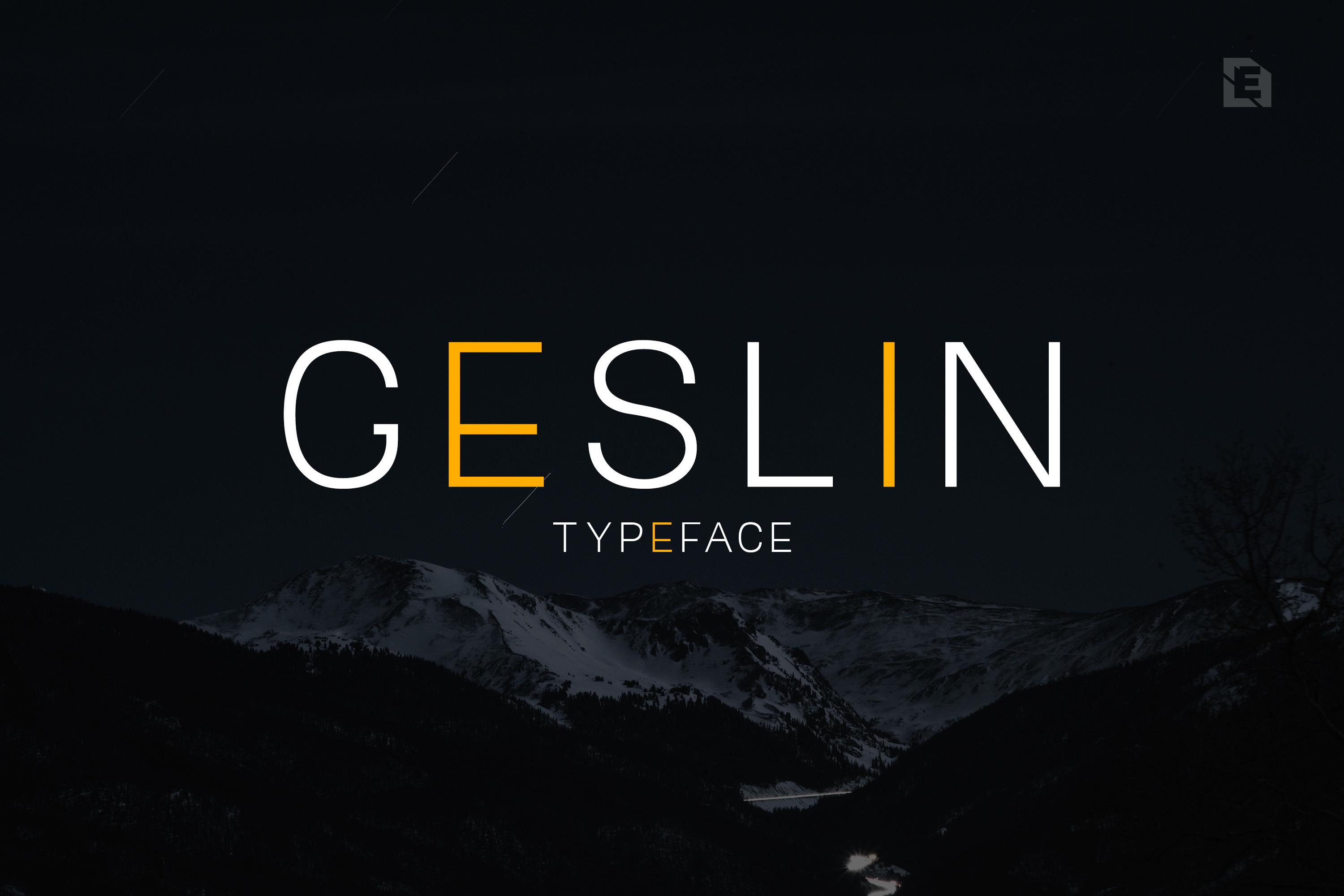 Geslin Font