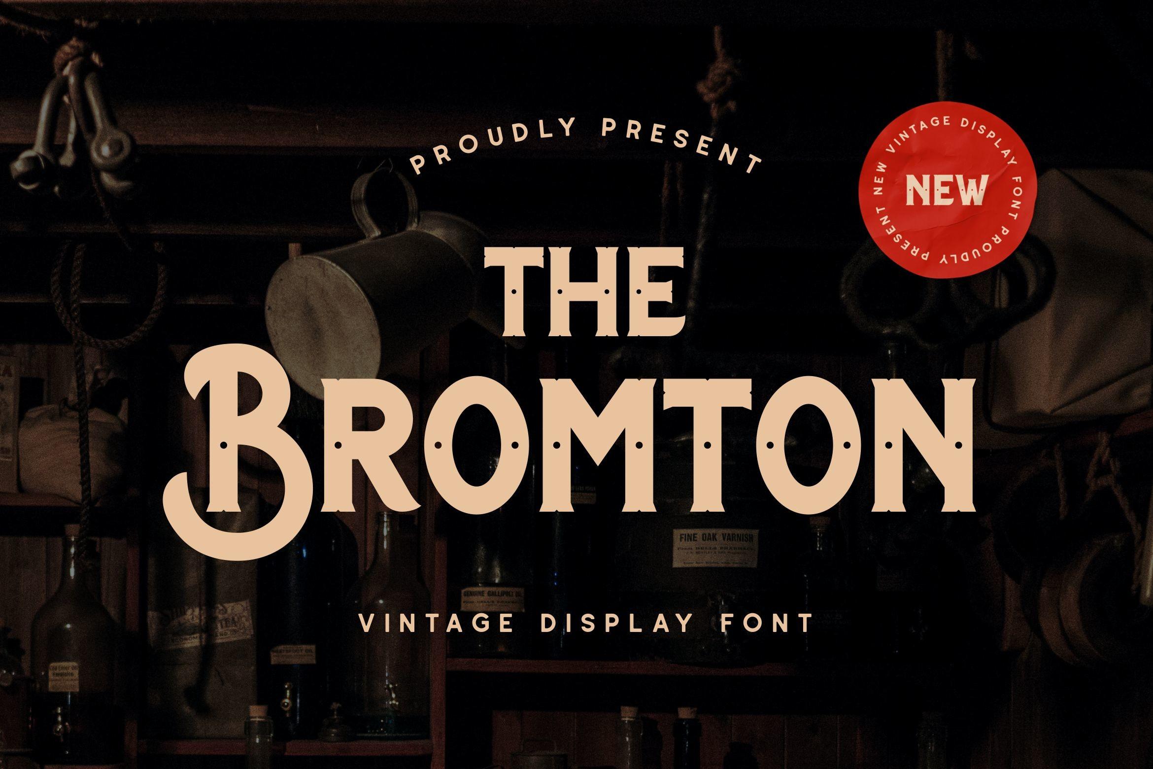 The Bromton Font Font