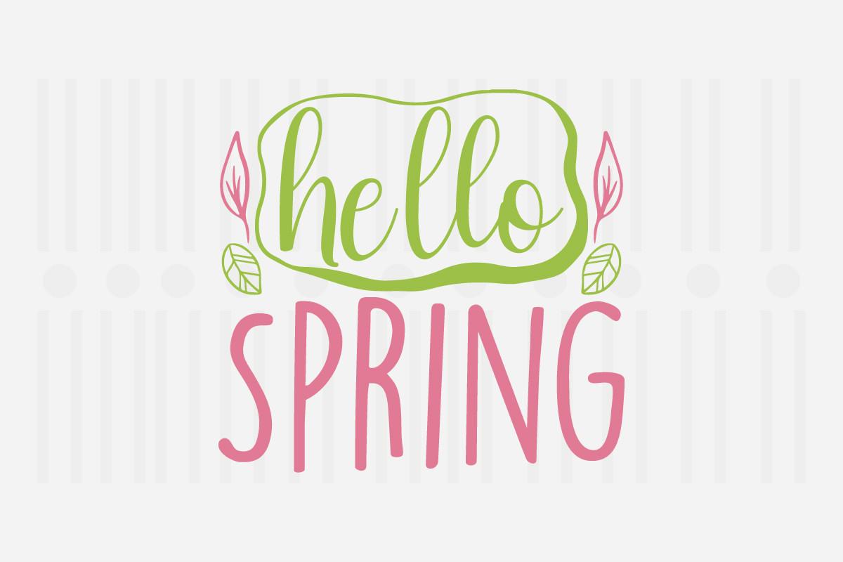 Hello Sping,Spring SVG