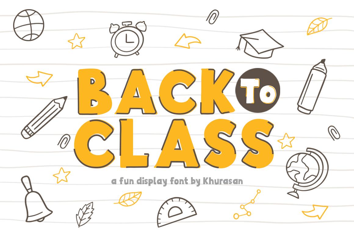 Back to Class Font