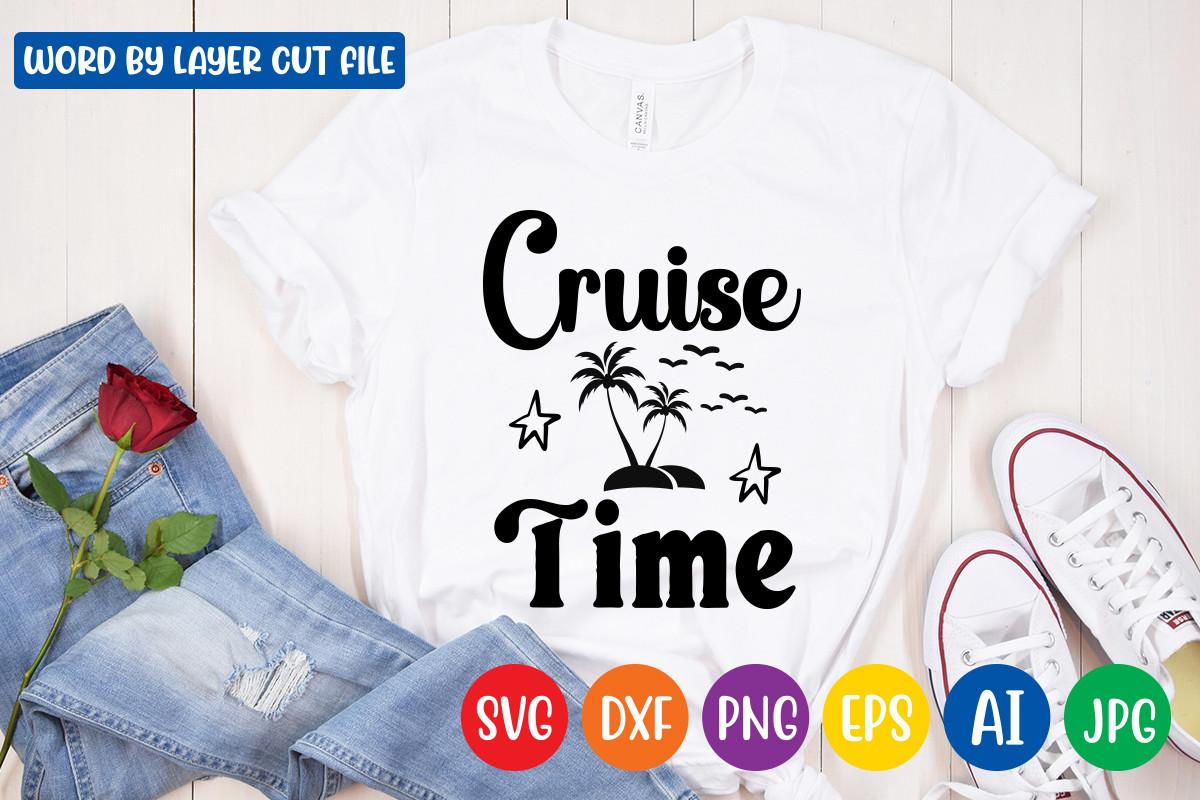Cruise Time Svg