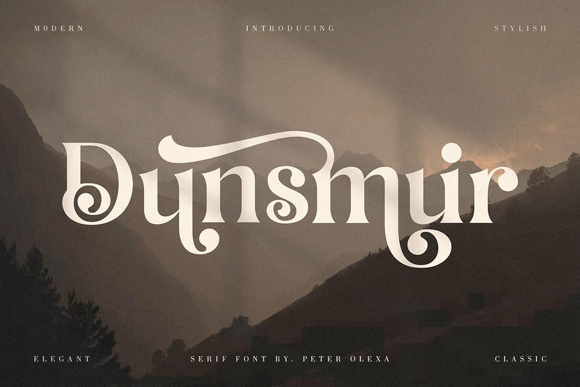 Dunsmuir Font