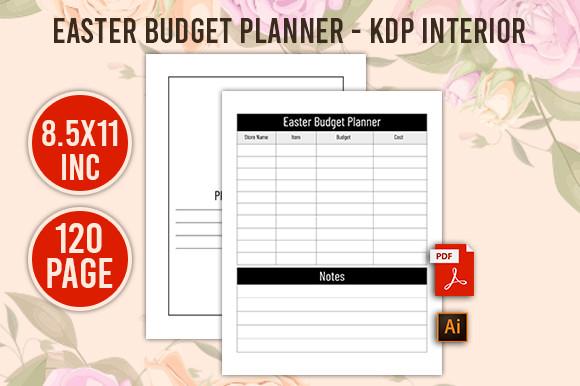 Easter Budget Planner | KDP Interior