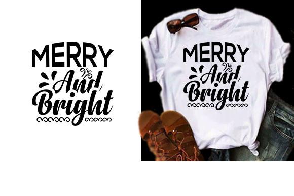 Merry and Bright Svg Design