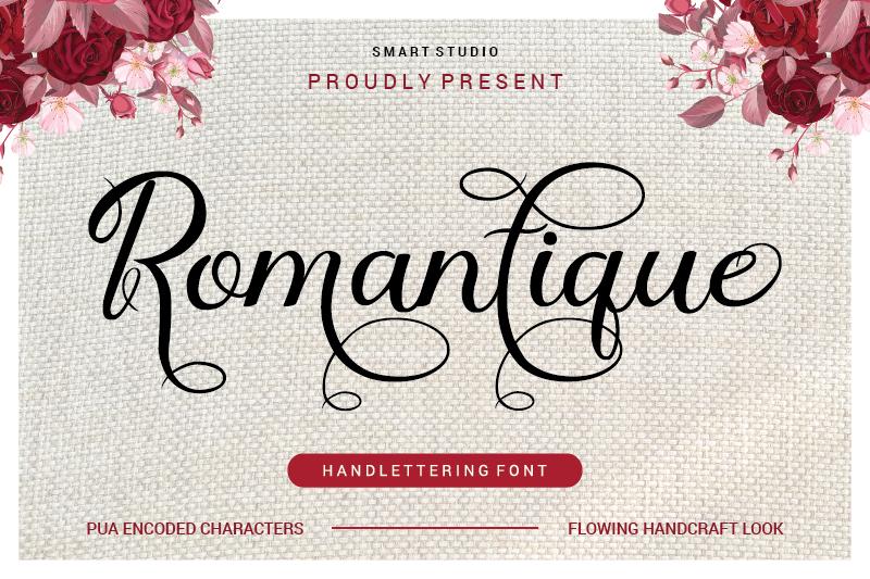 Romantique Font