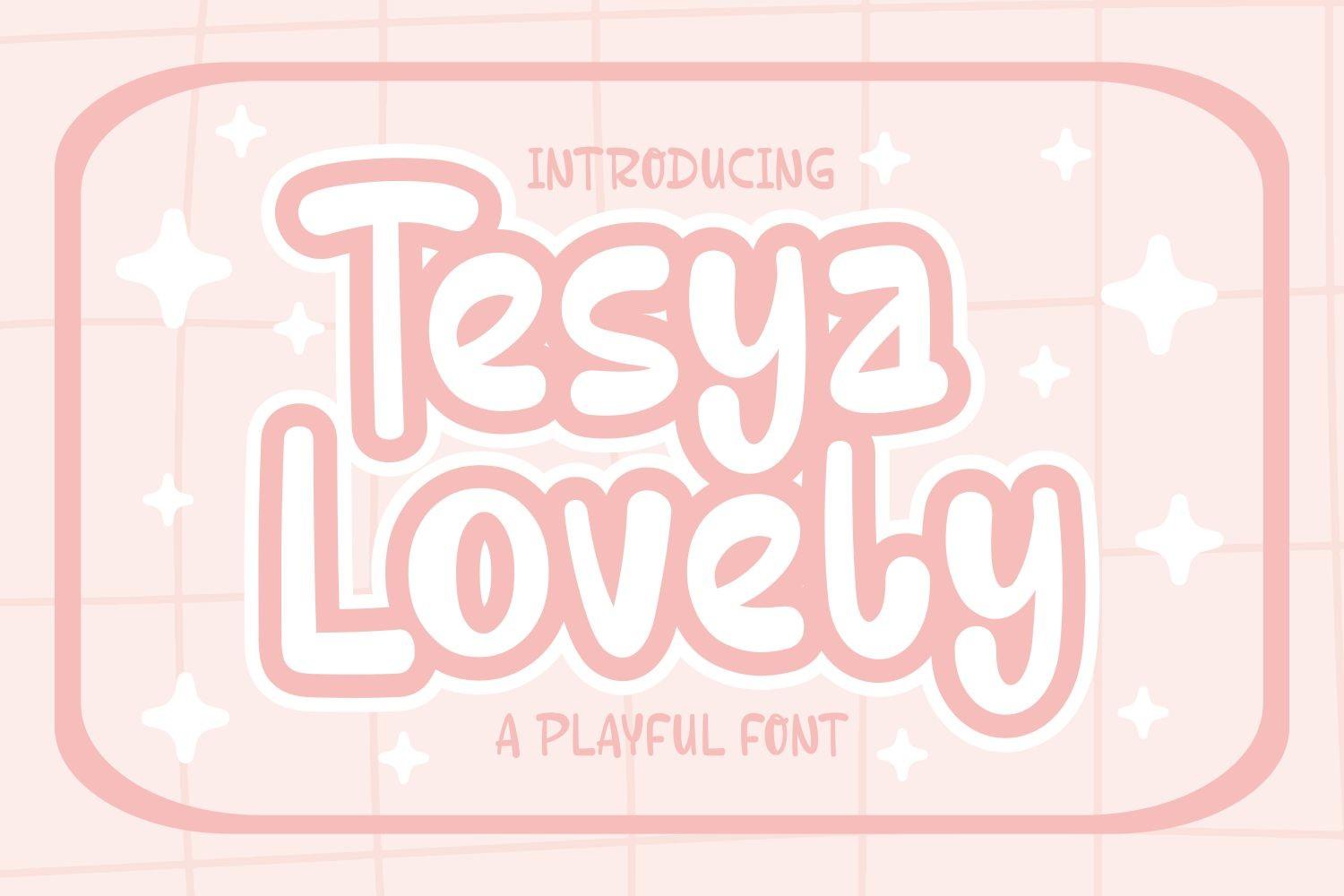 Tesya Lovely Font