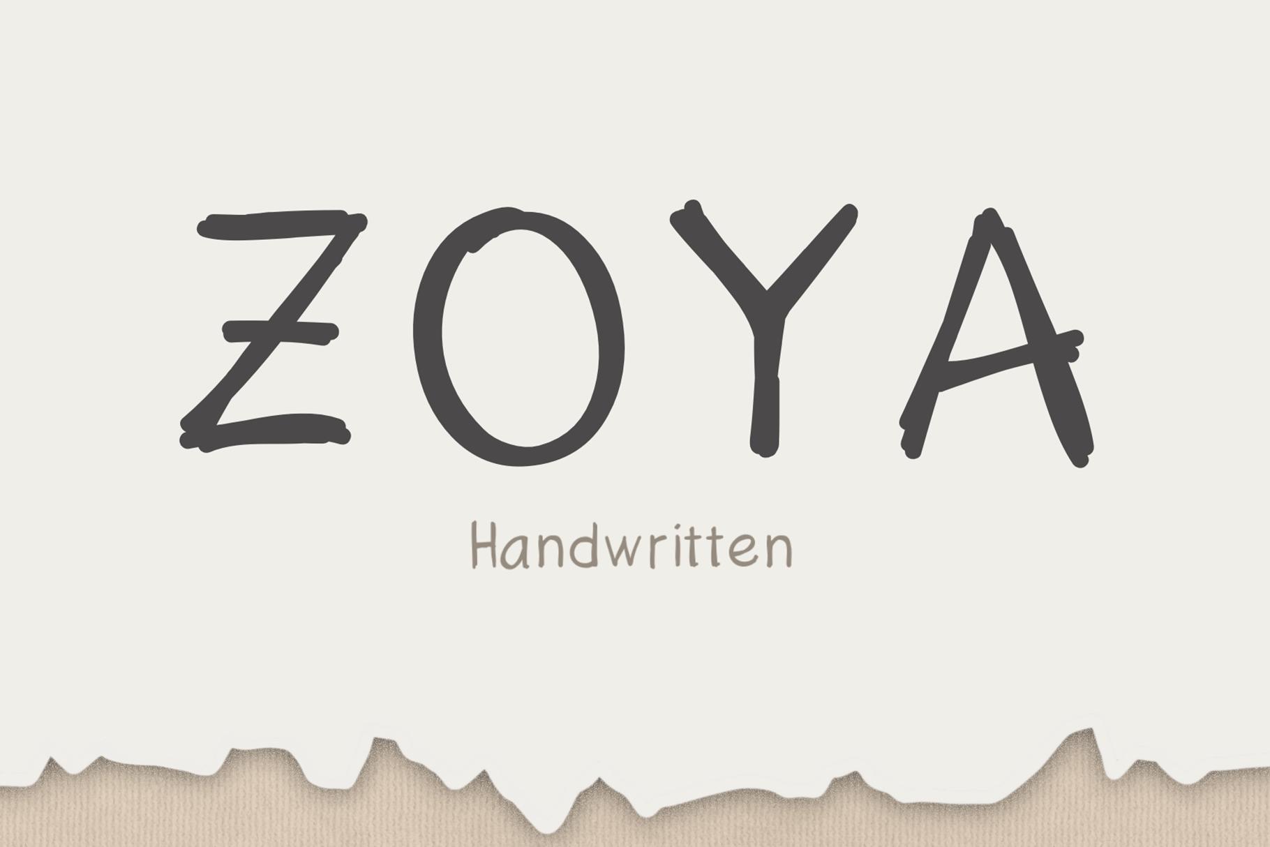 Zoya Font