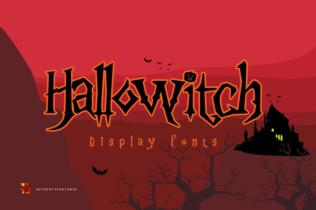Hallowitch Font
