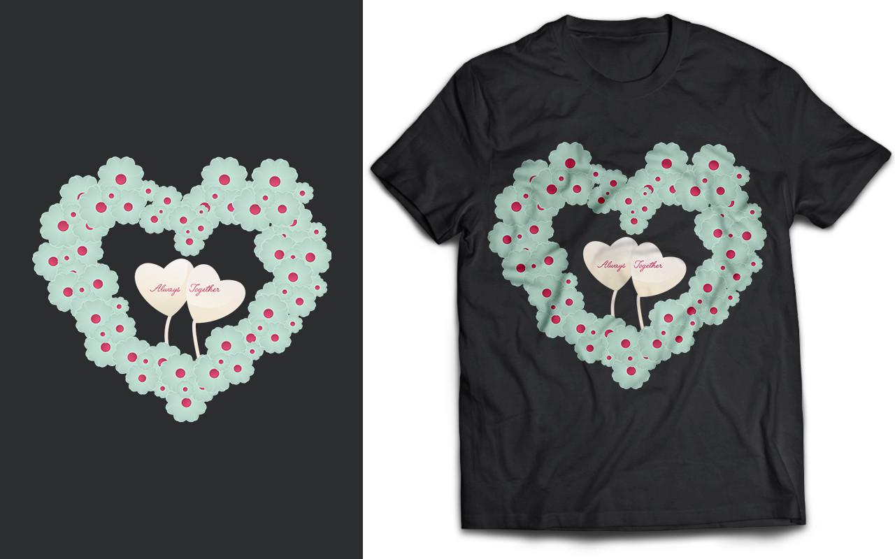 Valentine's Day T-Shirt Beautiful Design