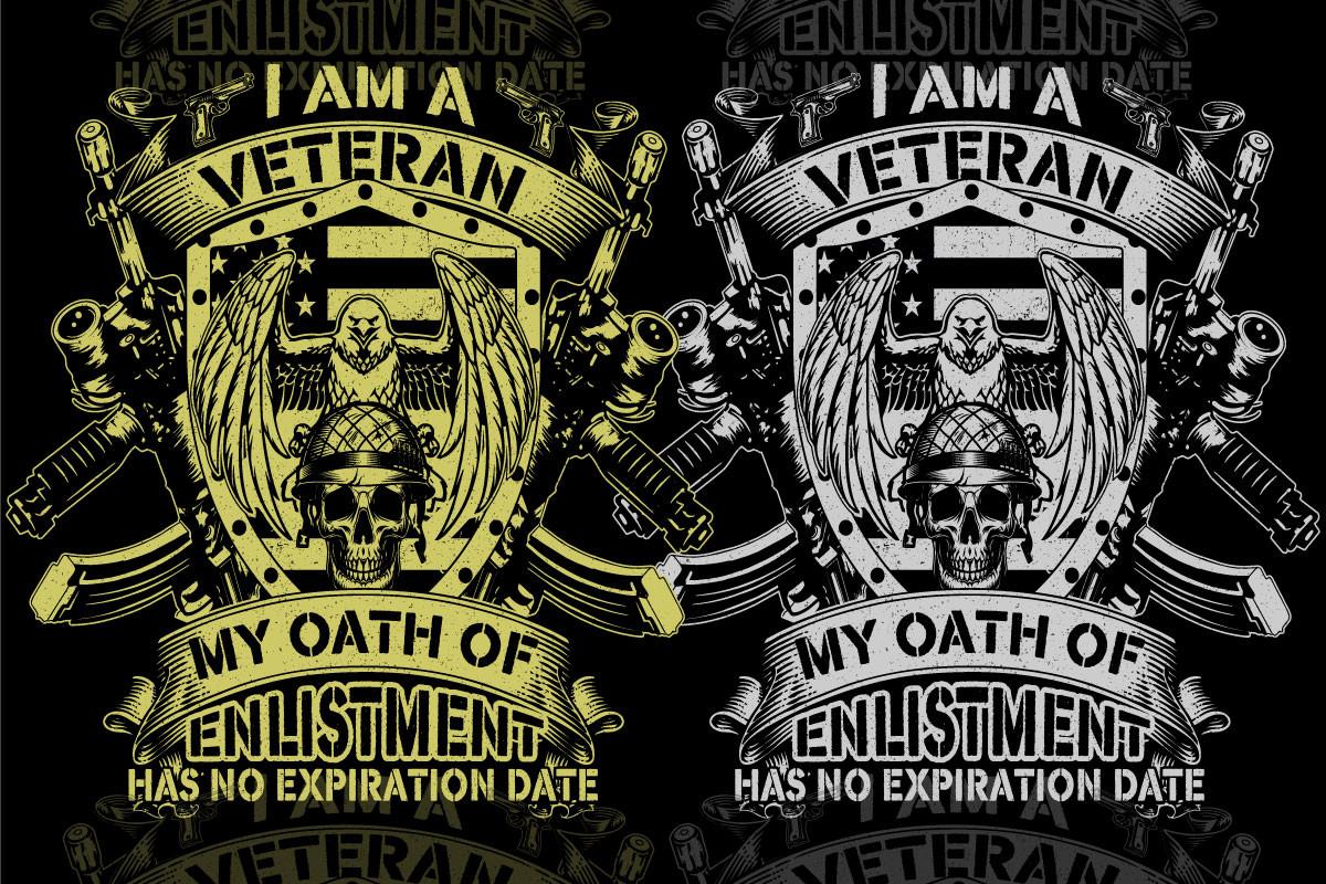 US Veteran T-Shirt Design