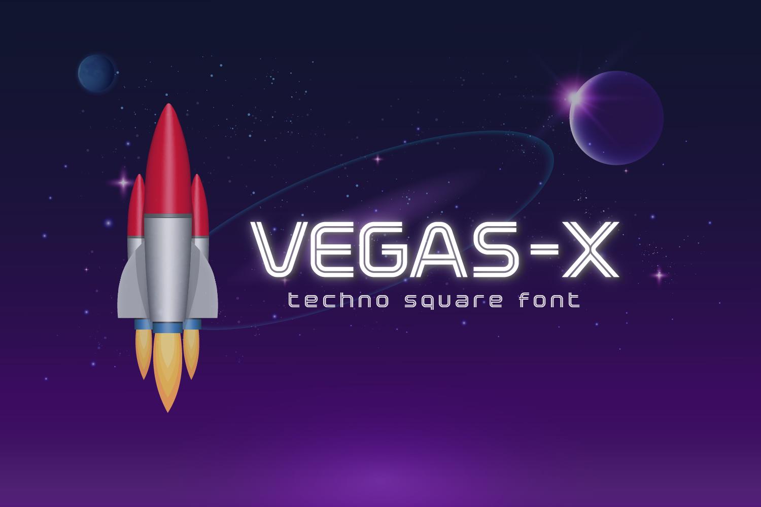 Vegas-X Font