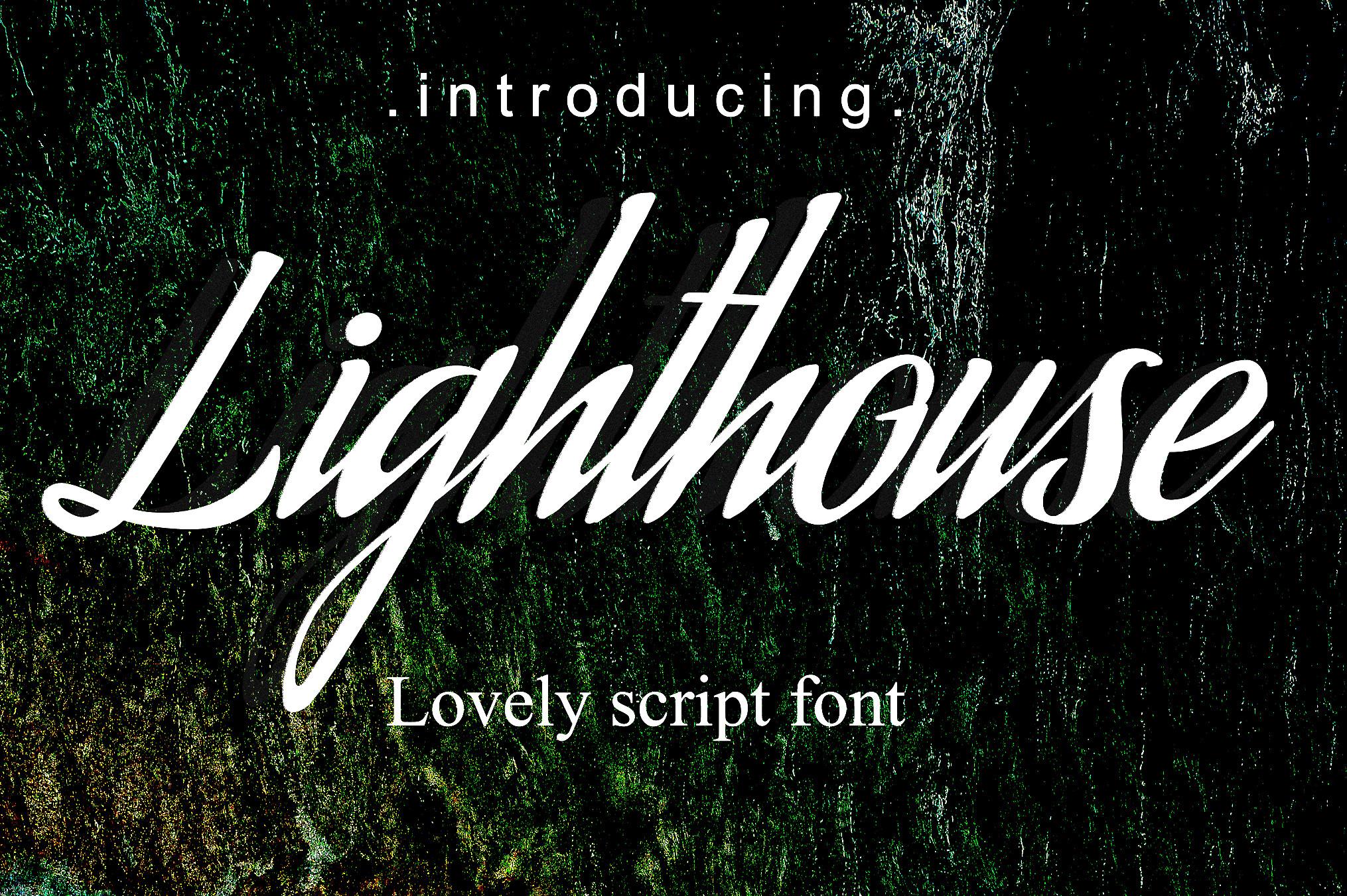 Lighthouse Font