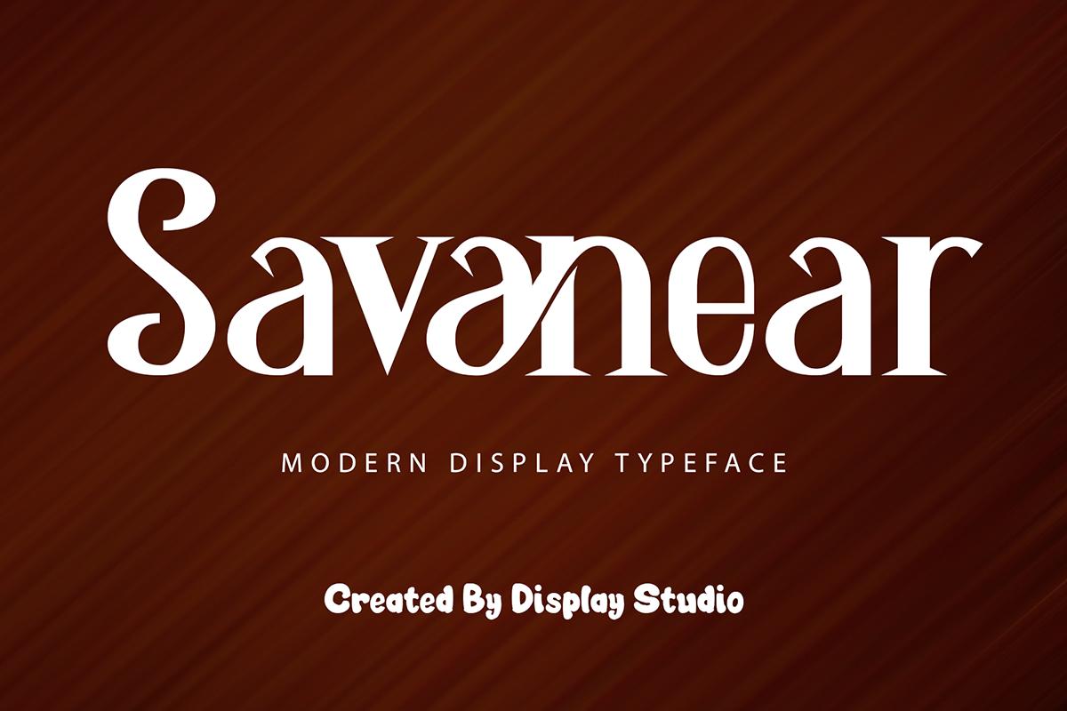 Savanear Font