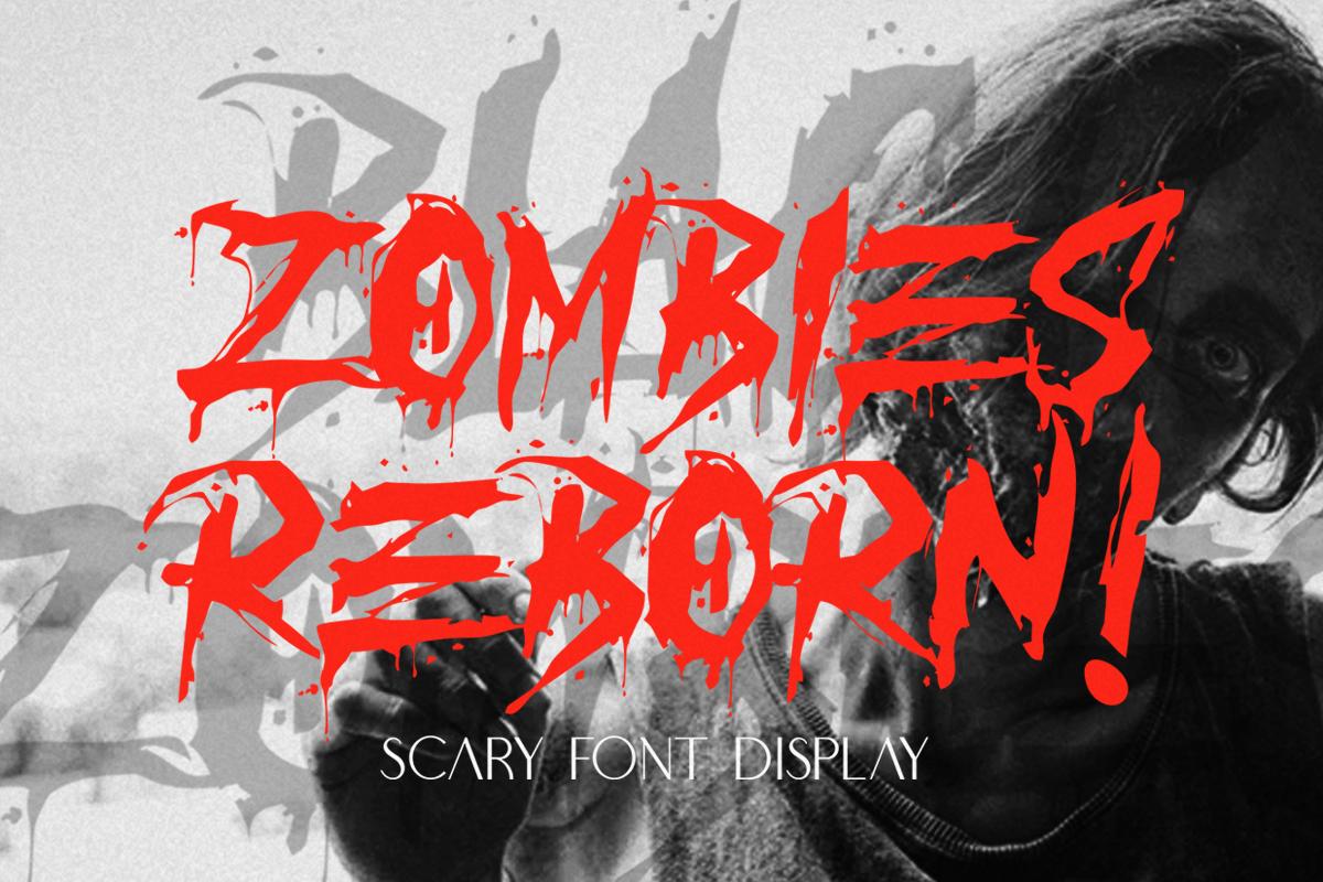 Zombies Reborn Font