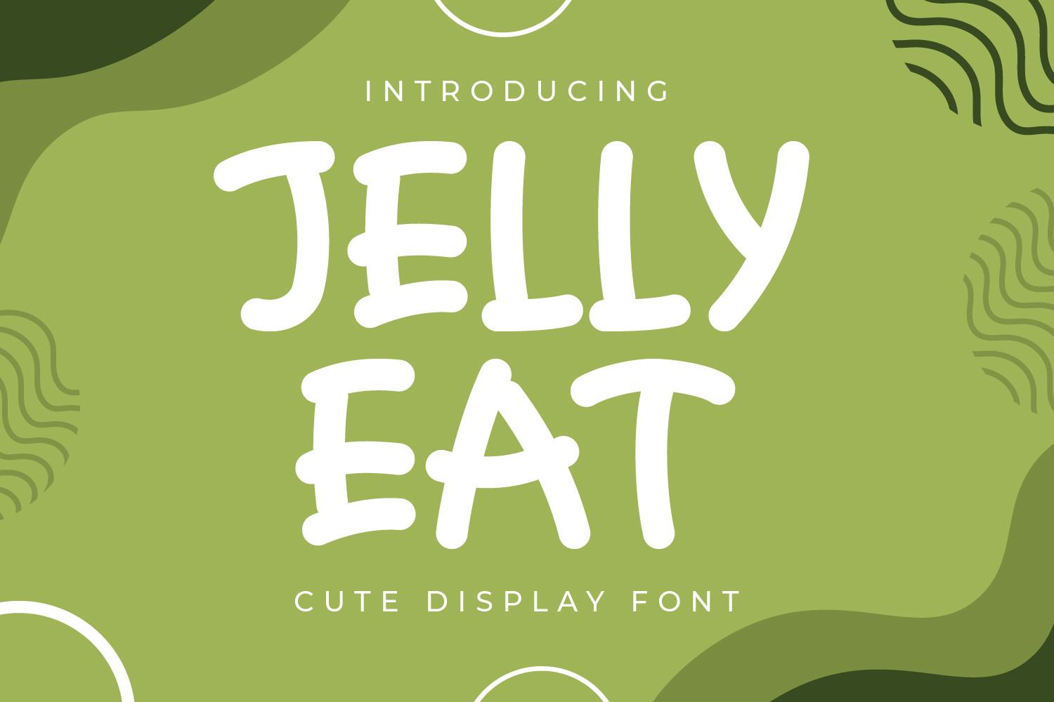 Jelly Eat Font