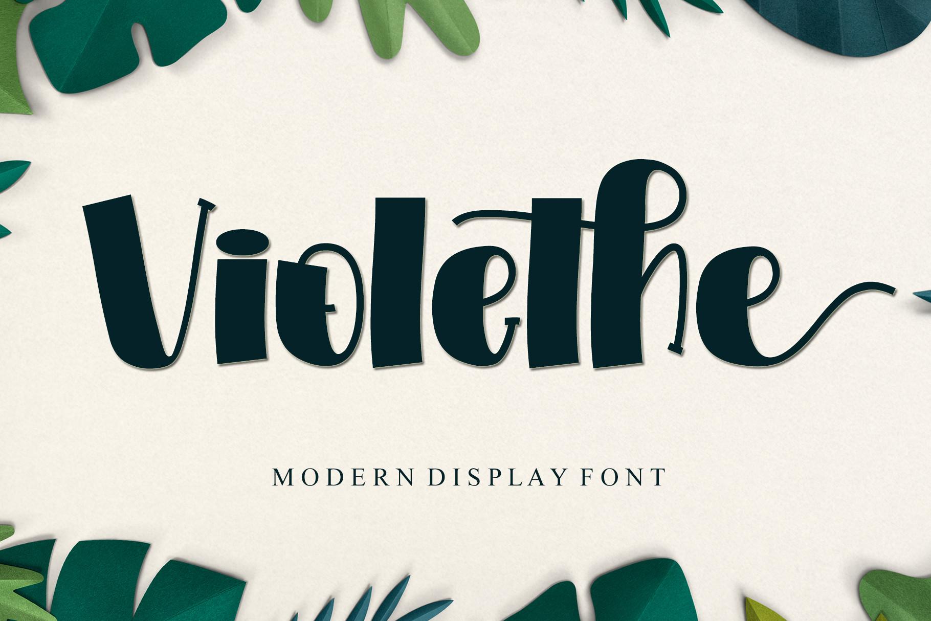 Violethe Font