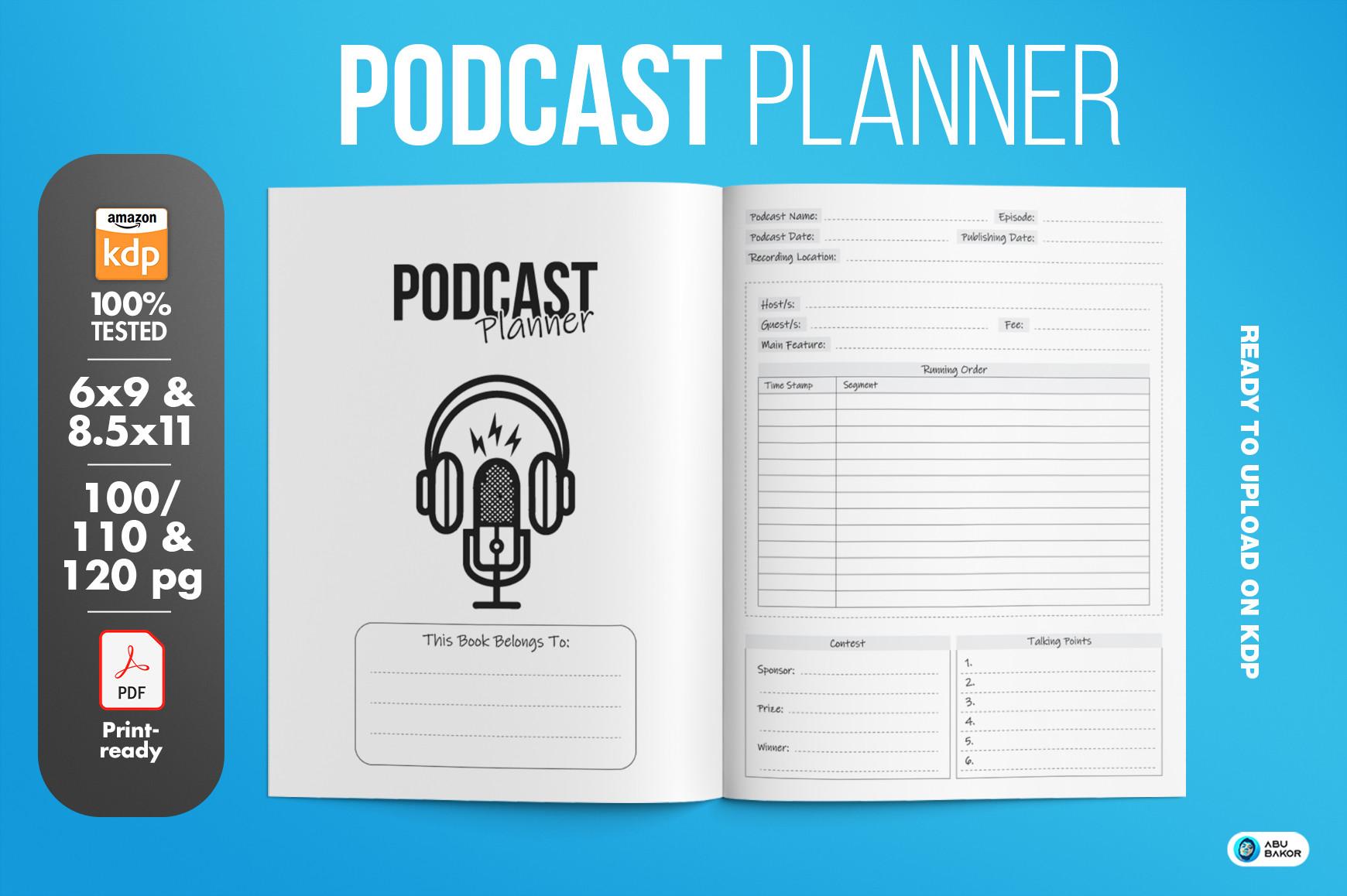 Podcast Planner | KDP Interior