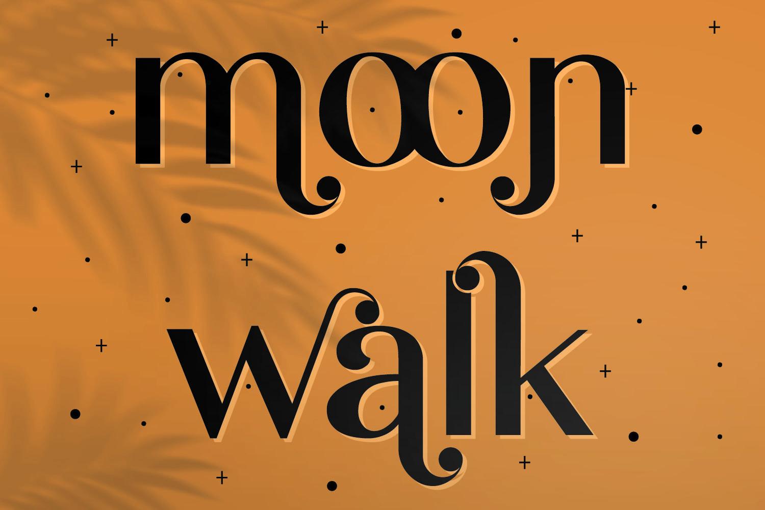 Moon Walk Font