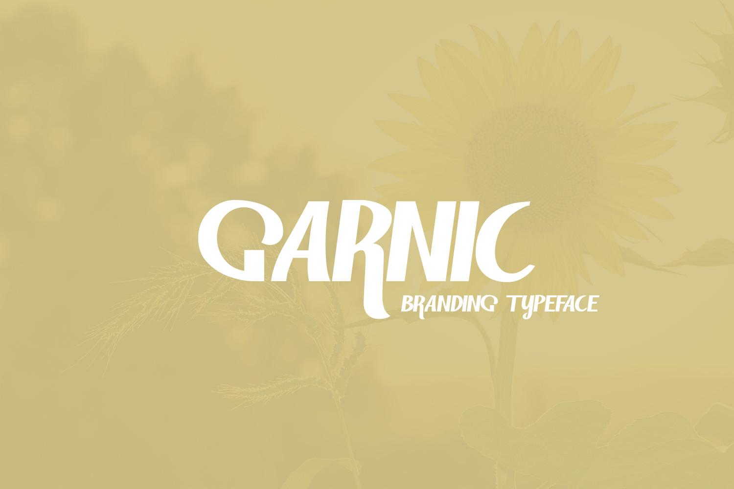 Garnic Font