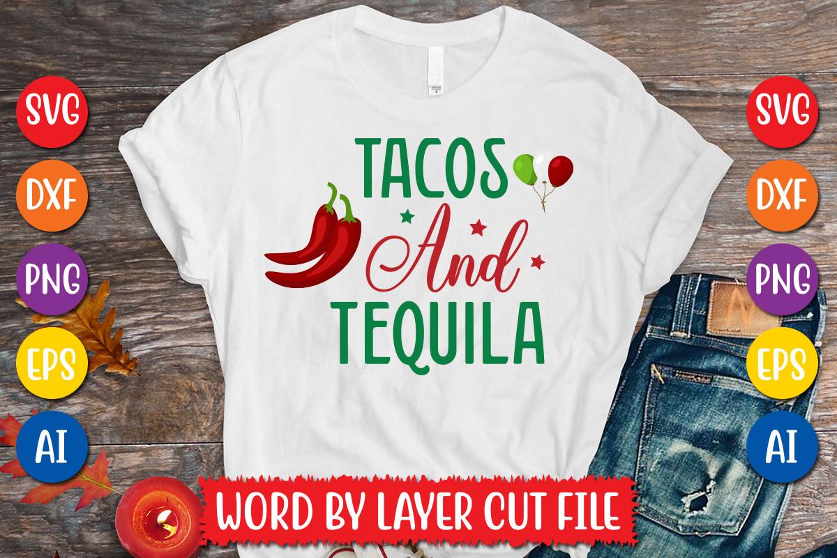 Tacos and Tequila Svg Design
