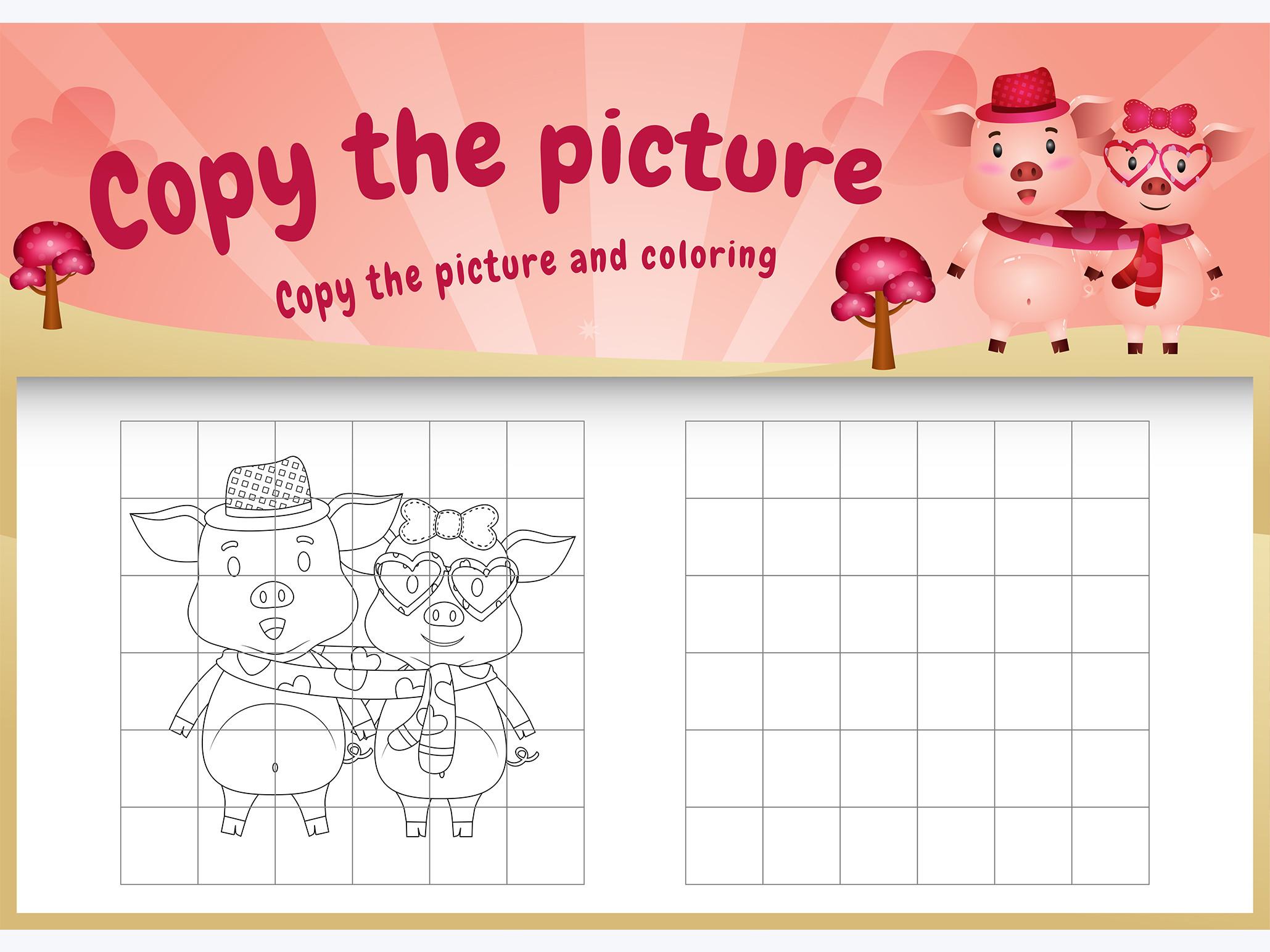 A Pig Valentine - Copy the Picture