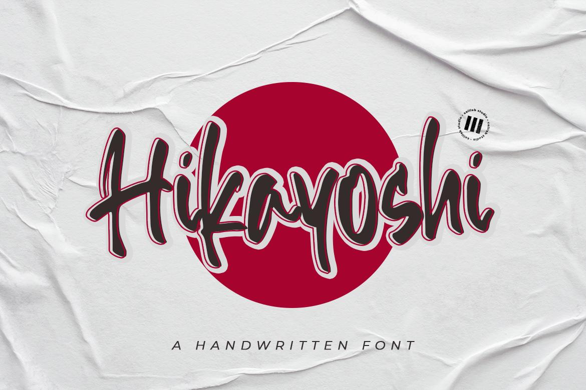 Hikayoshi Font