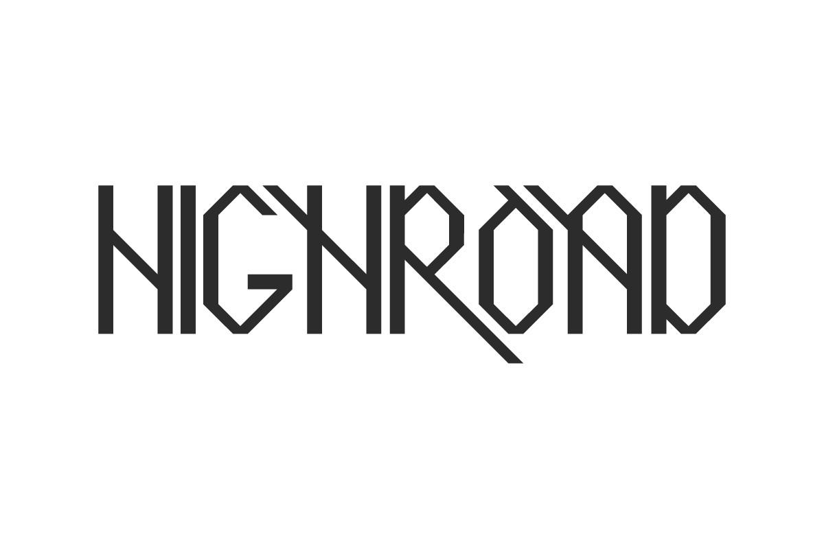 Highroad Font