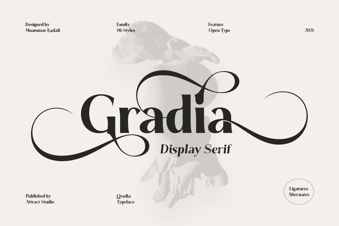 Gradia Font